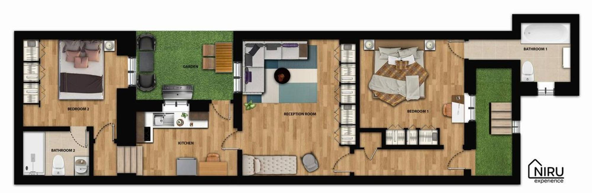 Апартаменты Niru Experience Hidden Gem In Chelsea 2Bd 2Ba Лондон Экстерьер фото